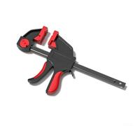 Abrazadera para carpintería, para una sola mano, abrazadera F de acción rápida, abrazadera de barra de gatillo resistente para bancos de trabajo Irwin forBessey (A)