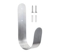 Abrazadera para colgar manguera, clip de soporte de manguera de jardín, soporte de manguera de acero inoxidable que ahorra espacio, abrazadera de soporte de manguera resistente para montaje en pared