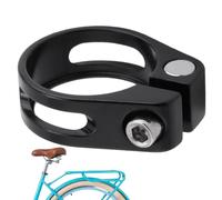 Abrazadera para de sillín, clip de tubo de de sillín de aleación de aluminio | Piezas de repuesto de 28,6 mm/31,8 mm/34,9 mm con alta dureza para bicicletas de montaña