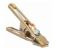 Abrazadera para el cable de tierra de soldadura Abrazadera de tierra for soldadura en forma de A, Clip de Material de latón for máquina 260/300/500A, 1 ud.(260A)