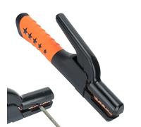 Abrazadera para electrodo de : herramienta de agarre para soldadura, alicate para electrodo robusto | Conductor de corriente de latón, soporte de fabricación, utilidad para obras de construcción,