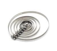 Abrazadera para manguera, 304 Stainless Steel Hose Clamps | Multiple Sizes For Plumbing, Automotive, Mechanical(Diameter 10-16mm)