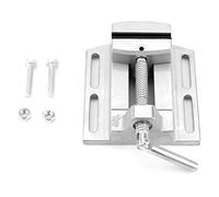 Abrazadera Para Máquina De Perforar, Herramienta Industrial Con Mandíbulas Alargadas Para Mayor Fuerza De Sujeción Diseño De Guía Estable Para Movimiento Preciso Parte Inferior