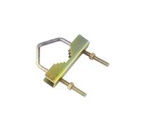 Electro DH Abrazadera para mástil de antena de televisión para balcón