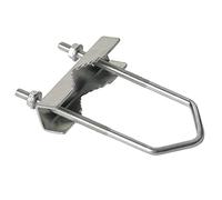 WOLFPACK LINEA PROFESIONAL 13160001 Abrazadera para Mastil Universal, Gris, unico