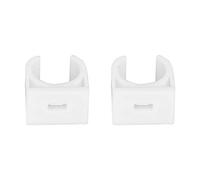 Abrazadera para Pared de Tubo 16mm con Tornillo, Material PPR, Soporte Ajustable para Tubería de Agua, 20 Unidades