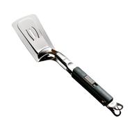 Abrazadera para Parrilla - Pinza para Alimentos de Acero Inoxidable de 29 cm, diseño de Drenaje de | Espátula con abrazadera antiescaldaduras con sostenibilidad, Clip de pala de doble cara de a
