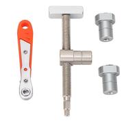 Abrazadera para perros de banco de carpintería de 19 mm con 2 perros de banco - Herramienta de sujeción de mesa de acero inoxidable para carpinteros - Herramienta de sujeción