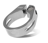 Abrazadera Para Poste De Bicicleta, Clip De Poste De Asiento De Bicicleta De Aleación De Aluminio De 34,9 Mm Para Bicicletas De Montaña y Carretera Bloqueo De Poste De Asiento De Bicicleta (Titanio)