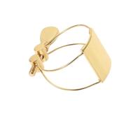Abrazadera para Saxofón Tenor con Clip Tipo Ala y Liberación Rápida | Alambre de Acero, Tornillo Ajustable, Color Dorado, para Cañas y Boquillas en Clases y Ensayos