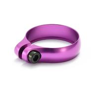 Abrazadera Para Silla De Bicicleta Abrazadera for tija de sillín bicicleta | Abrazadera de tija de sillín de ciclismo de aleación de aluminio CNC súper ligera(Purple31.8)