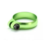 Abrazadera Para Silla De Bicicleta Abrazadera for tija de sillín bicicleta | Abrazadera de tija de sillín de ciclismo de aleación de aluminio CNC súper ligera(Green 31.8)