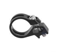 Abrazadera para sram para x7 para x9 para xo para xx1 Aluminio | ergonómico, mejora confort marcha, para fácil instalación, anillo sujeción seguro, negro oro(black)