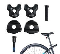 Abrazadera para tija de sillín - Adaptador de rieles de sillín de carbono - Abrazadera ovalada / 7 × 9 mm/7 × 7 mm Accesorios ligeros para ciclismo