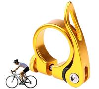 Abrazadera para tija de sillín de liberación rápida, abrazadera de sillín para ciclismo, abrazadera ergonómica para tija de sillín con liberación rápida, accesorios de bicicleta multiusos para viajes