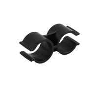 Abrazadera para tubería de PVC, Conector de abrazadera tubo tipo H PVC 25 mm for acuarios y jardines(20pcs)