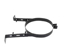 Abrazadera para tubo de chimenea ajustable a pared soporte tubo estufa pellets conducto humo leña barbacoa exterior (200mm Diámetro interior)