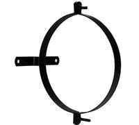 Abrazadera Para Tubo Estufa Vitrificada Con Soporte 110 mm. (2 Piezas)