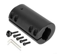 Abrazadera plegable mejorada para scooter Ninebot Max diseñada para asegurar el vástago vertical y prolongar la vida útil de los componentes del scooter (negro)