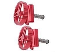 Abrazadera plegable para bisagra de bicicleta, para reemplazo de abrazadera Brompton C, aleación de aluminio para piezas de bicicleta, para placa de abrazadera 3SIXTY Pikes, ligera para bicicleta (2