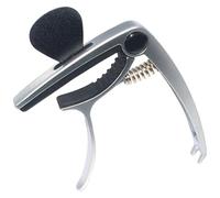 Abrazadera portátil de 6 cuerdas para afinación de guitarra, peso ligero, liberación rápida, para guitarras, ukelele, bajo, mandolina, banjo, piezas de clip portátil, instrumento de cuerda