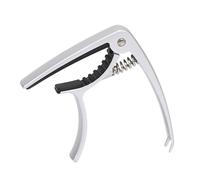 Abrazadera portátil de afinación de guitarra con clip de metal que cambia rápidamente para guitarra acústica y eléctrica, accesorio de cejilla