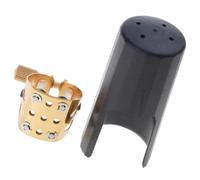 Abrazadera profesional de latón antideslizante para saxofón, ajuste estándar, ajuste estándar, abrazadera de ligadura para saxofón Altos