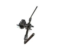 Abrazadera profesional para platillos de tambor en forma de U simétrica de acero inoxidable multiángulo, almohadilla protectora portátil, soporte de abrazadera de hardware, accesorio de montaje de