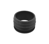 Abrazadera reductora de goma negra para tubo pvc F 90 mm/M 100 mm