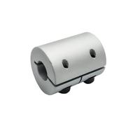 Abrazadera rígida D20 L25, diámetro de acoplamiento de 2mm a 10mm, eje de transmisión de aluminio, acoplador de Motor de eje de mandíbula CNC, 1 Uds.(2mm to 4mm)