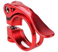 Abrazadera Silla Bici MTB Ligera Hueco Abrazadera Silla Bici | Aleación aluminio ligera, hueco triple, para resistencia oxidación, ajuste para rápido, MTB(34.9 Red)
