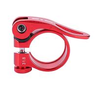 Abrazadera Sillin 31.8, Ajuste Seguro y Ligero Soporte Sillin 31.8mm para Ciclistas de Montaña y Carretera