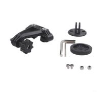 Abrazadera Sillín Bicicleta para Garmin y para dji Abrazadera | luces para garmin Varia, cámaras para dji, para versátil 2 en 1, seguridad máxima(B)