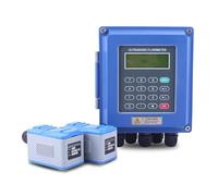 Abrazadera Sin Contacto En El Caudalímetro Ultrasónico Portátil De Salida 4-20mA Del Agua Y Aceite AdquisicióN De Datos De Alta PrecisióN(DN70-DN700)