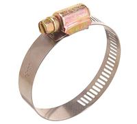 Abrazadera Sin Fin Acero Inoxidable Ancho 12 mm. - Ø 40/60 mm. Abrazadera Metalica de Tornillo, Abrazadera Sin Fin