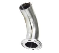 Abrazadera soldada para tuberías, Conector de tubería con férula de triple abrazadera for mejoras del hogar(DN50)