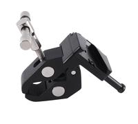 Abrazadera Super Crab con mango en T y adaptador de liberación rápida universal V-Lock para montaje de batería de cámara DSLR