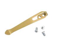 Abrazadera trasera de clip de bolsillo resistente para entusiastas de los cortadores y mejoras de componentes de herramientas, clip de herramientas de transporte de bolsillo de acero