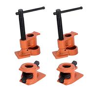 Abrazadera Tubo Carpintería, Abrazaderas para Carpinteros de 1/2", Abrazaderas de Tubo para Madera, Herramientas de Trabajo de Madera, Gabinete, Fijación de Tubería (2 uds)