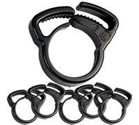 Abrazadera Tubo Riego por Goteo 16mm | Pack 50 Abrazaderas de Presion para Manguera de Jardin 16 mm | Accesorios Riego por Goteo Tuberia 16mm | Sujecion para Tubo Riego | Te Codo Enlace Goteros Llaves