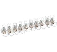 Abrazadera unipolar de 10 pines x 10 mm².