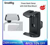 Abrazadera Universal para banco de energía SmallRig con soporte para zapata fría Compatible con bancos de energía de 55mm a 86mm de ancho para jaula 4600 4600