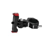 Abrazadera universal para bicicleta de desmontaje rápido con 180 360 rotaciones de amortiguación ajustables para los últimos modelos de cámara de acción, abrazadera de bicicleta