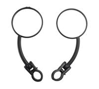 Abrazadera Universal Para Manillar 22Mm Juego Espejos Para Motocicleta 80 | Retrovisores Manillar Moto Resistencia A Altas Temperaturas Resistente A Impactos Y A Prueba De Golpes