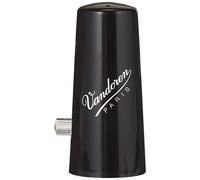 Abrazadera Vandoren LC01P Optimum y boquillero de pl stico para clarinete Sib, plateada, con 3 placas de presi n intercambiables