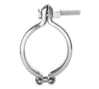 Abrazadera VBand para el tubo de escape del turbocompresor, conjunto de brida de aleación de acero de