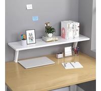 Abrazadera versátil para estante de escritorio, organizador de escritorio resistente para juegos y accesorios de oficina, monitor ergonómico y elevador de laptop, soporte de impresora, extensor de