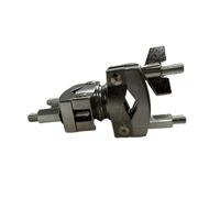 Abrazaderas adaptadoras de soporte de metal para una fijación segura y una organización rápida con amplio acuerdo para accesorios de percusión, soporte resistente para vibráfono