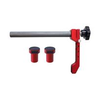 Abrazaderas ajustables para bancos de carpintería, abrazaderas para perros con compatibilidad de agujeros de perro de 19 mm/20 mm y aluminio