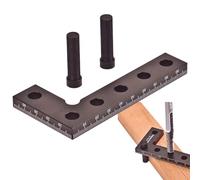 Abrazaderas angulares para carpintería | Escuadra de ángulo recto | Escuadras de construcción multifuncionales - para construcción, Carpintería, Ebanistería, Encuadre, Muebles, Medición y